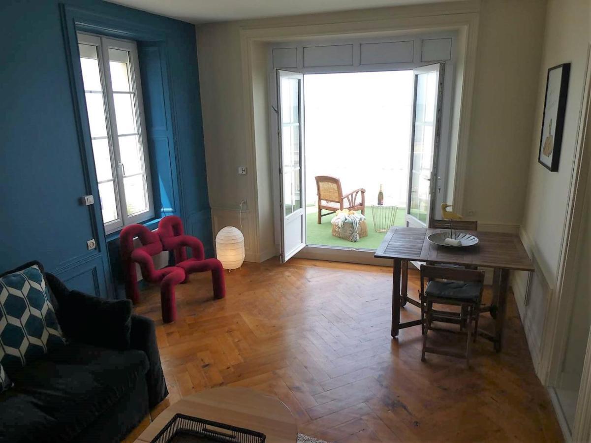 Appartement De Standing - Avec Terrasse Et Vue Mer Arromanches-les-Bains Esterno foto
