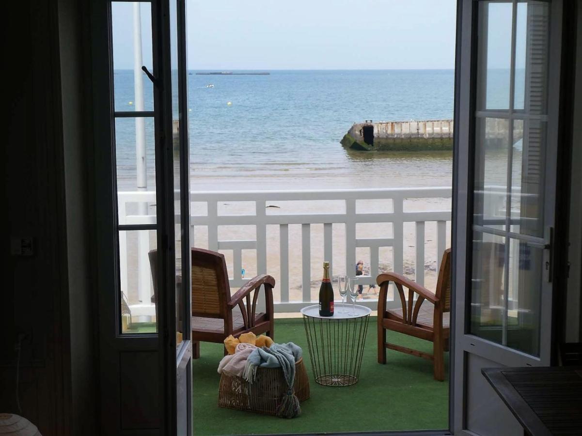 Appartement De Standing - Avec Terrasse Et Vue Mer Arromanches-les-Bains Esterno foto