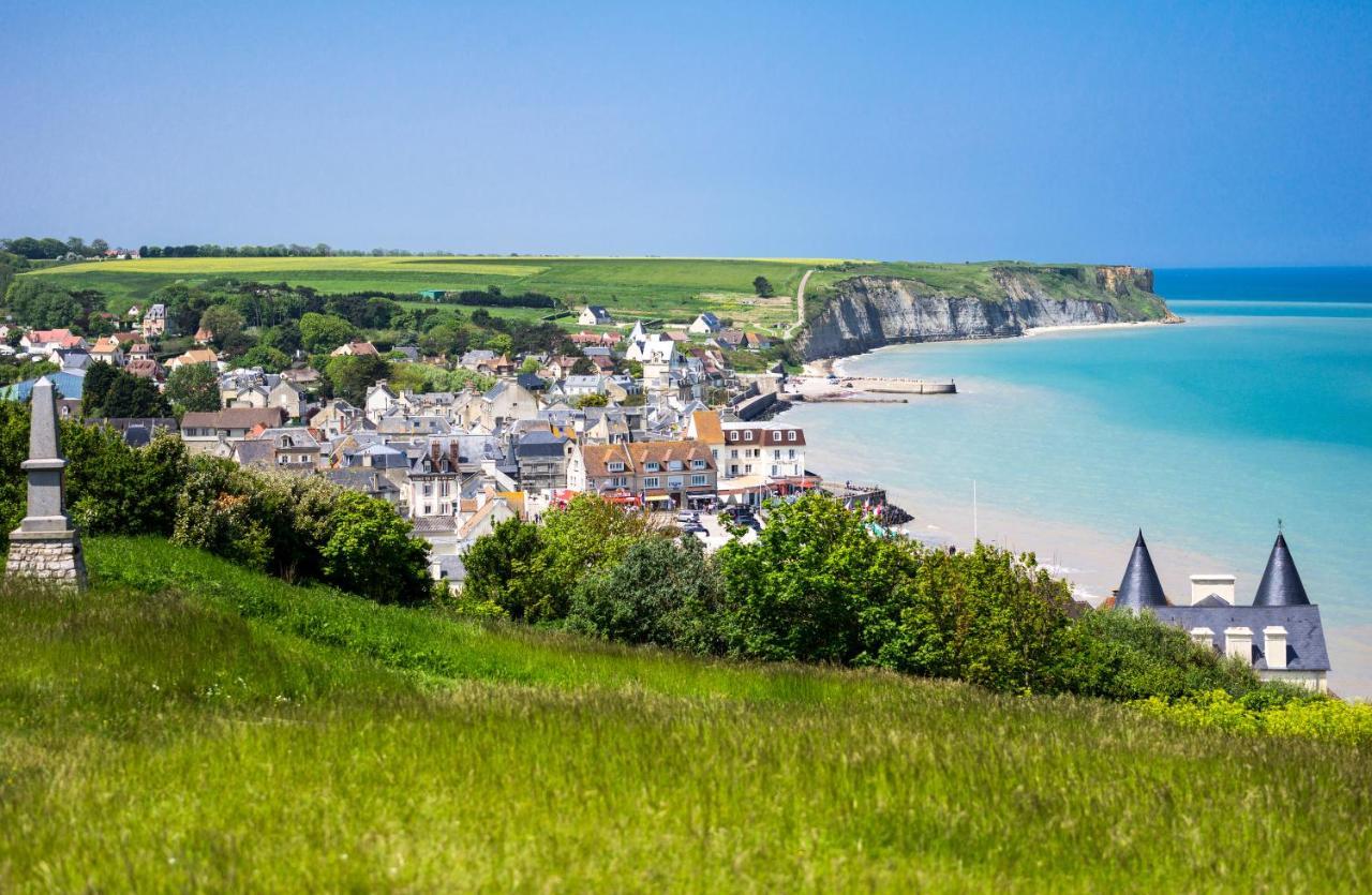 Appartement De Standing - Avec Terrasse Et Vue Mer Arromanches-les-Bains Esterno foto